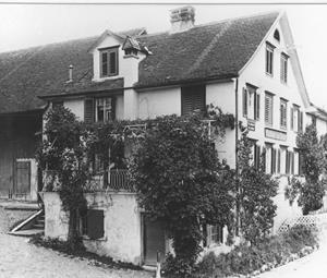 Historisches Bild des Gasthauses Rössle